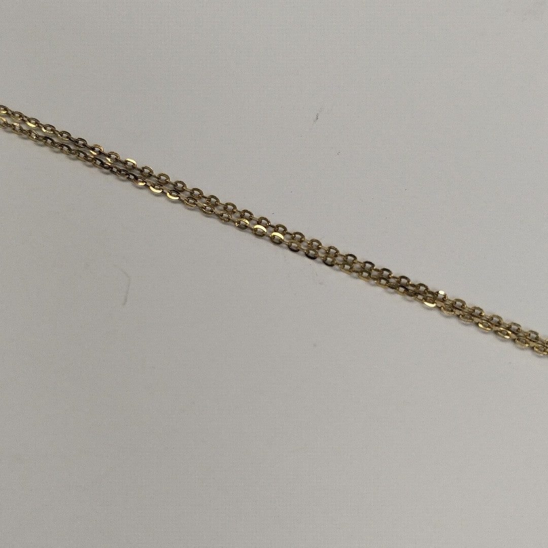CADENA, DIJE ORO 14 K 2.5 GRMS (SEMINUEVO)