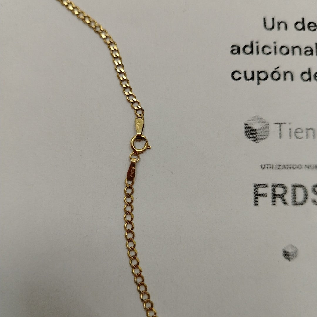 CADENA, DIJE ORO 10 K 4.2 GRMS (SEMINUEVO)