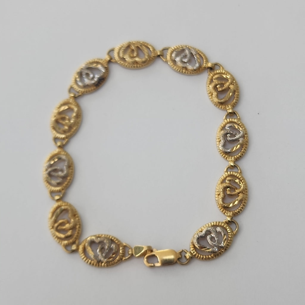 PULSERA ORO 14 K 9.4 GRMS (SEMINUEVO)