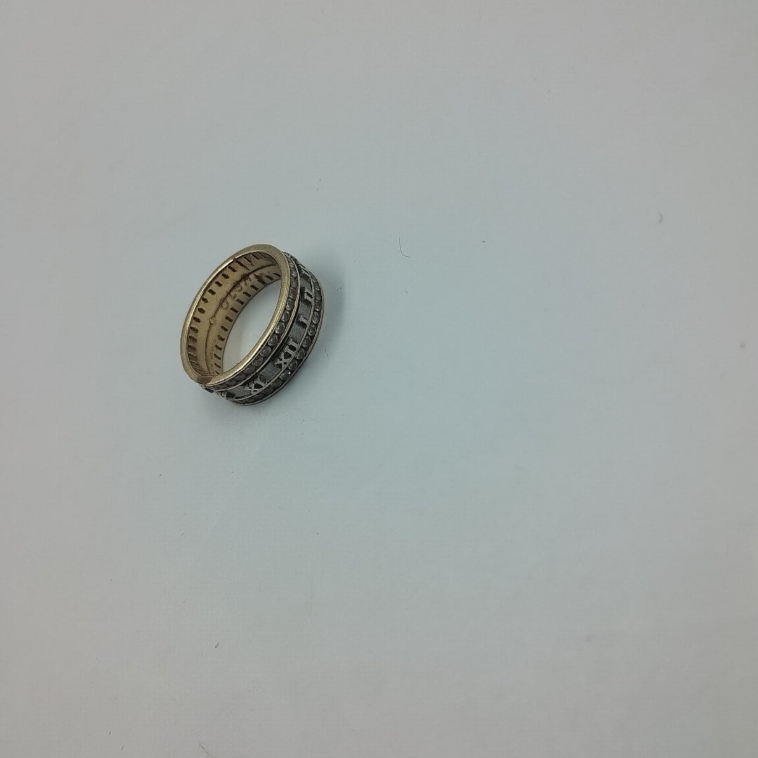 ARGOLLA ORO, ORO COMBINADO 14 K 8.4 GRMS (SEMINUEVO)