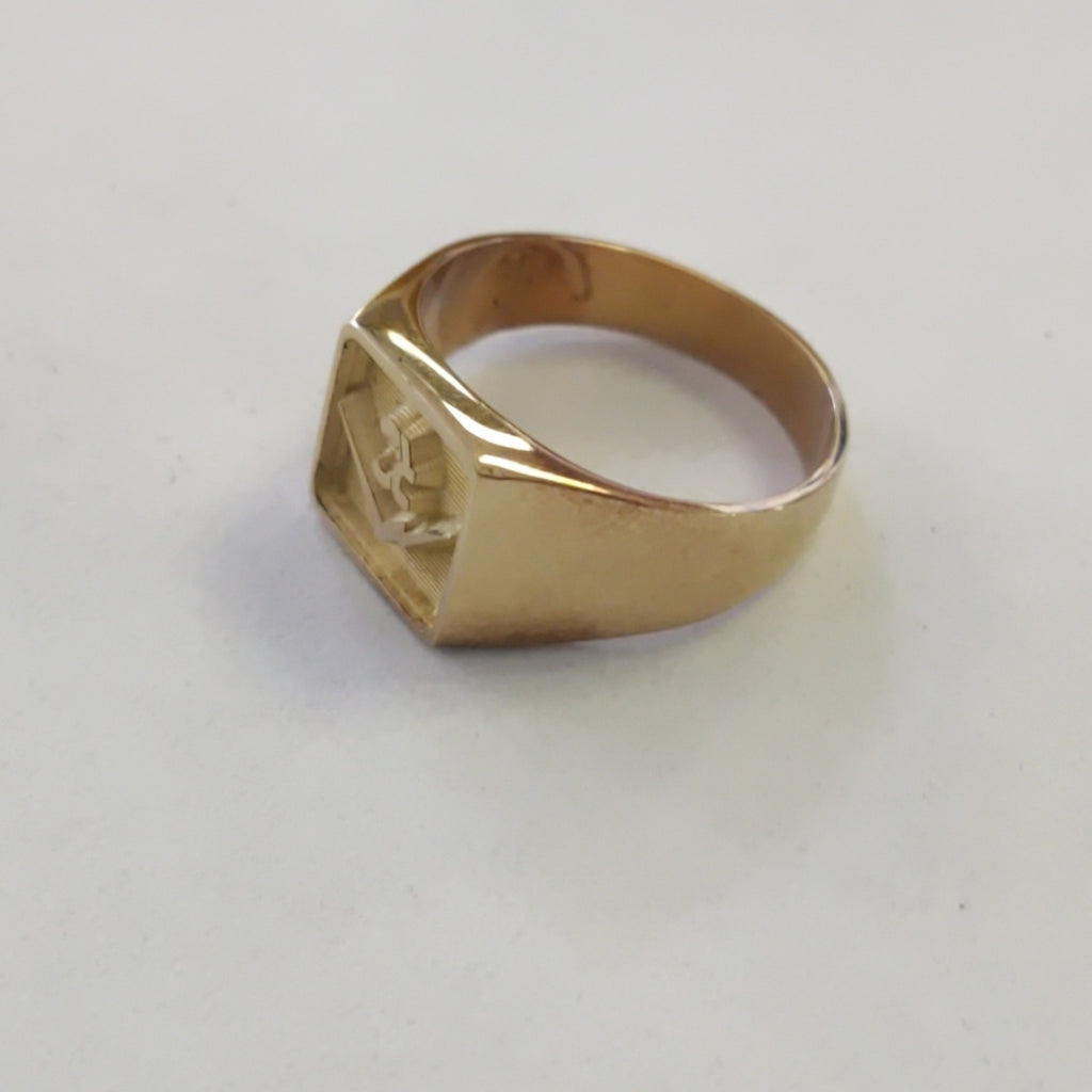 ANILLO ORO 10 K 7.9 GRMS (SEMINUEVO)