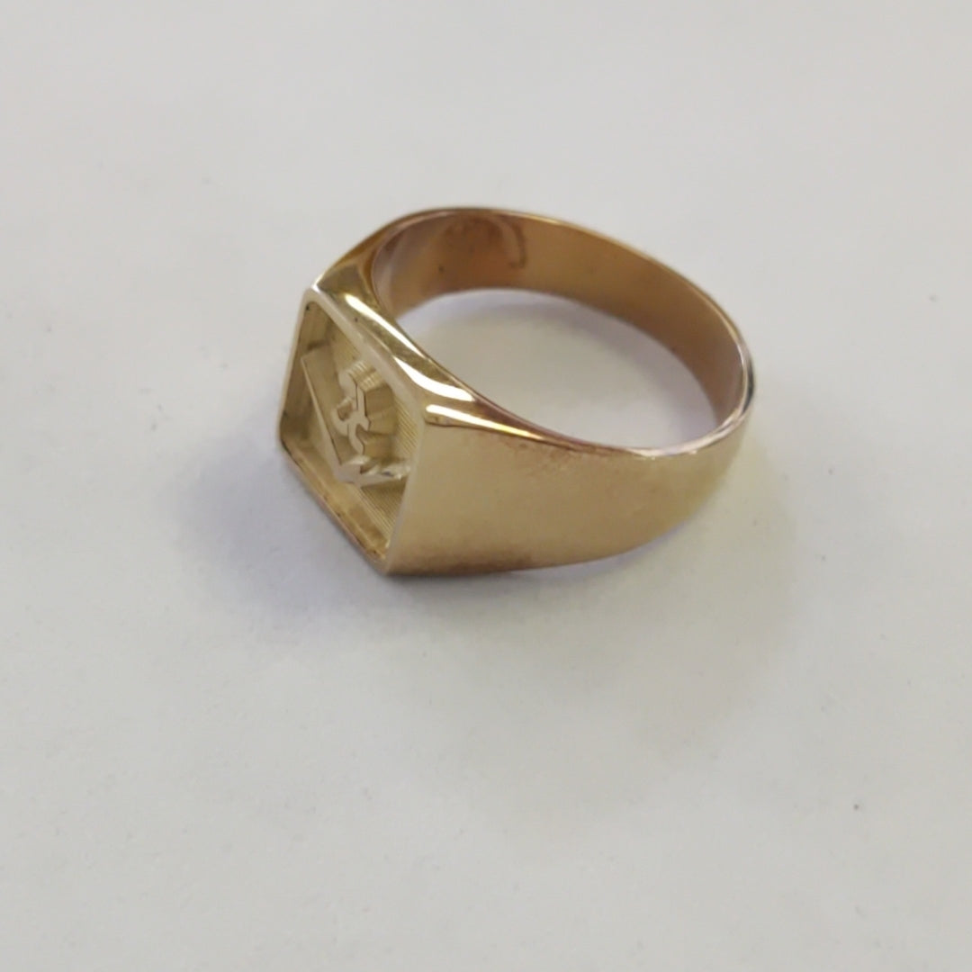 ANILLO ORO 10 K 7.9 GRMS (SEMINUEVO)