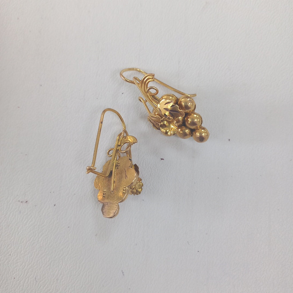 ARETES PAR ORO 10 K 4.8 GRMS (SEMINUEVO)