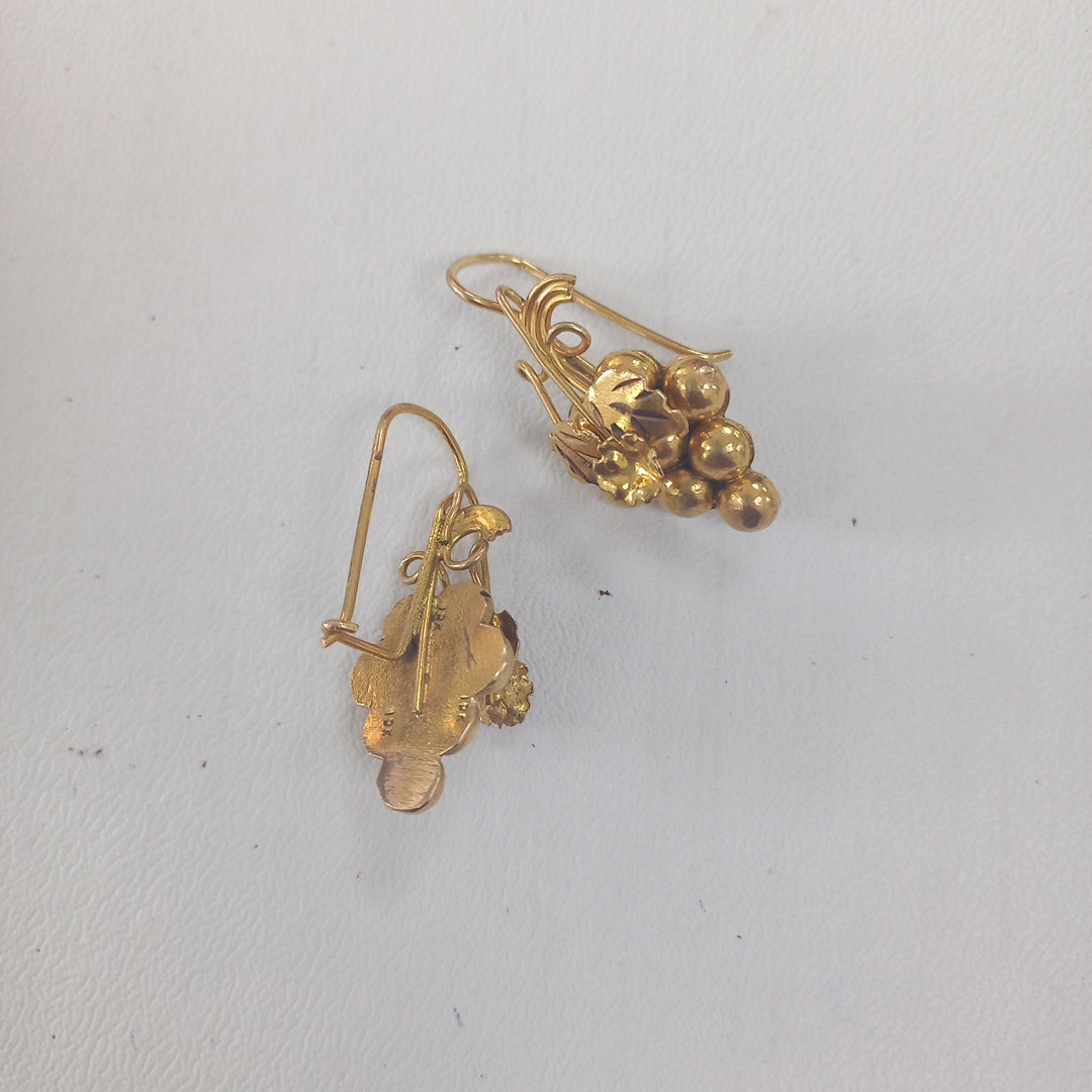 ARETES PAR ORO 10 K 4.8 GRMS (SEMINUEVO)
