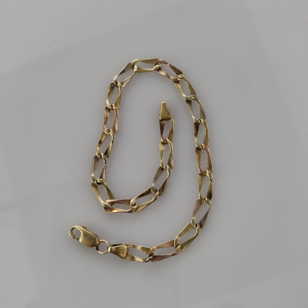 ESCLAVA ORO COMBINADO 14 K 3.4 GRMS (SEMINUEVO)