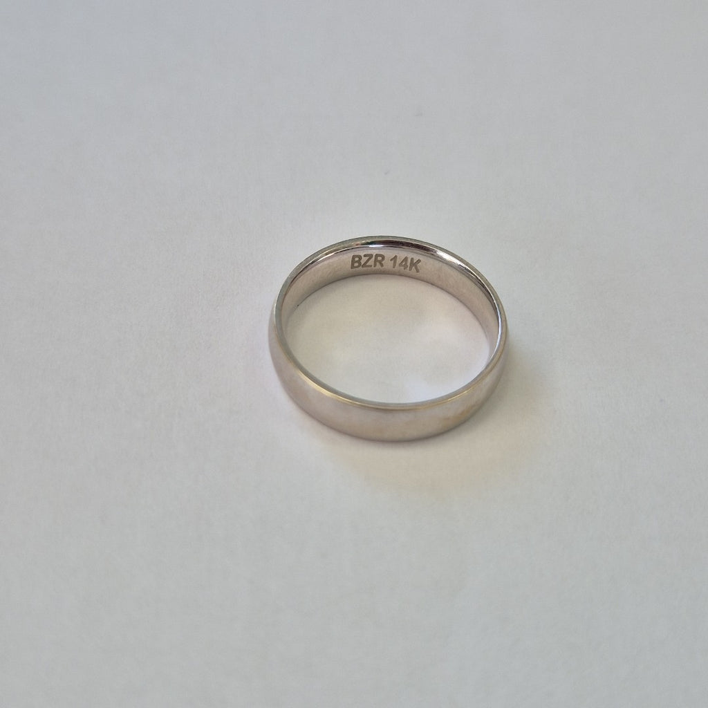 ARGOLLA ORO BLANCO 14 K 2.4 GRMS (SEMINUEVO)