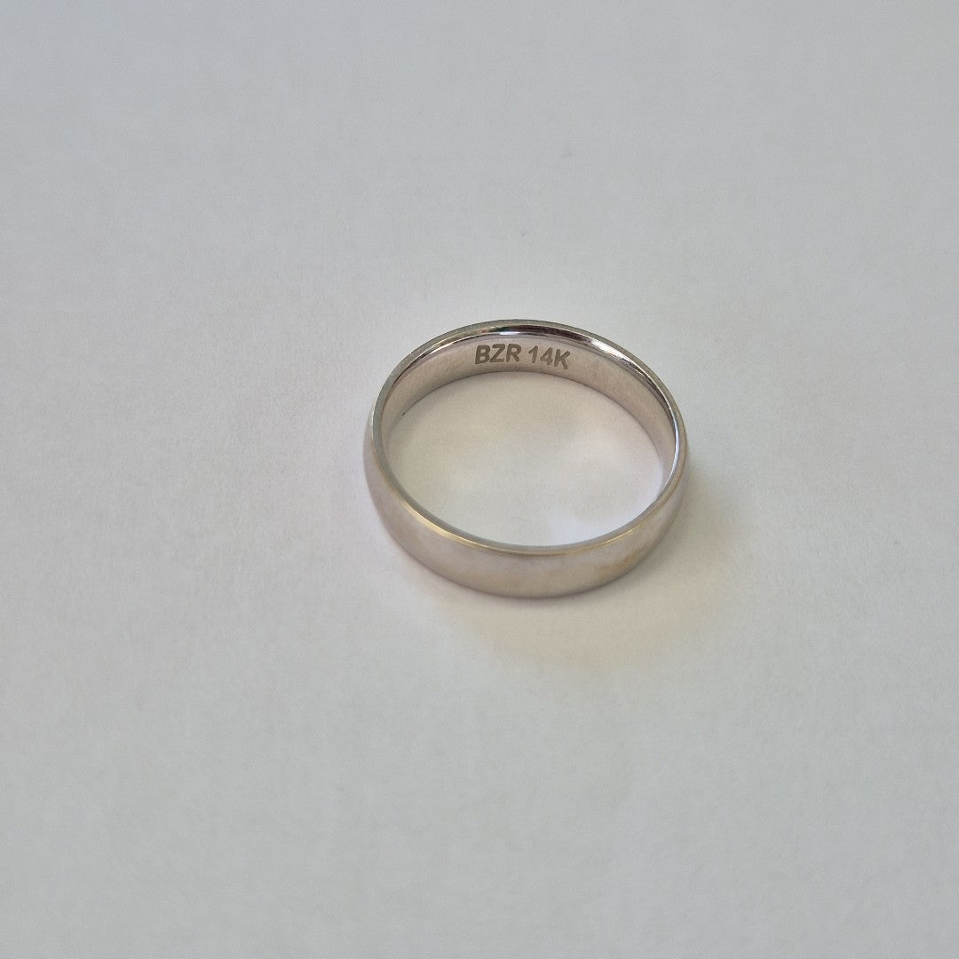 ARGOLLA ORO BLANCO 14 K 2.4 GRMS (SEMINUEVO)
