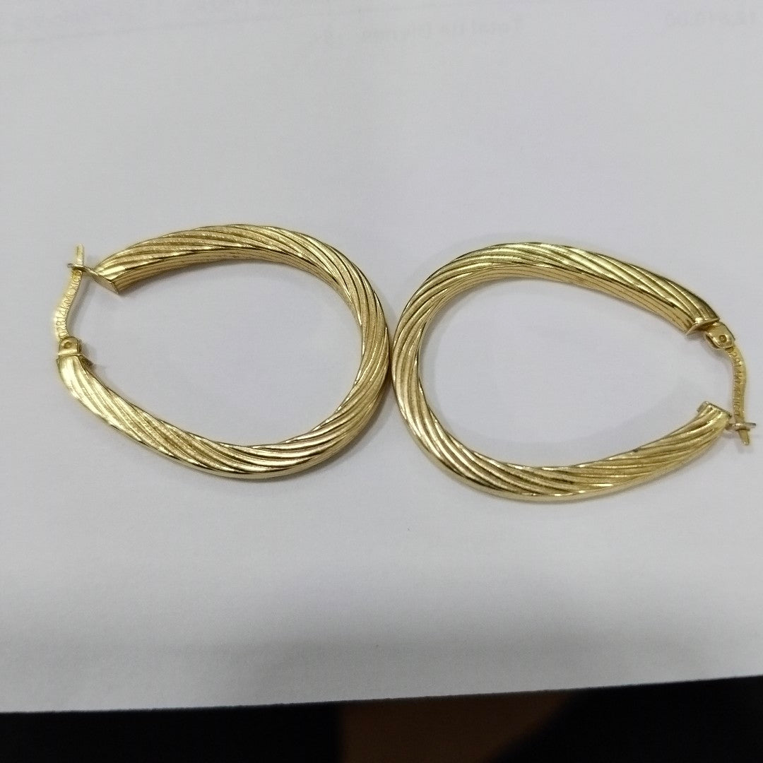 ARRACADAS PAR ORO 14 K 4.2 GRMS (SEMINUEVO)