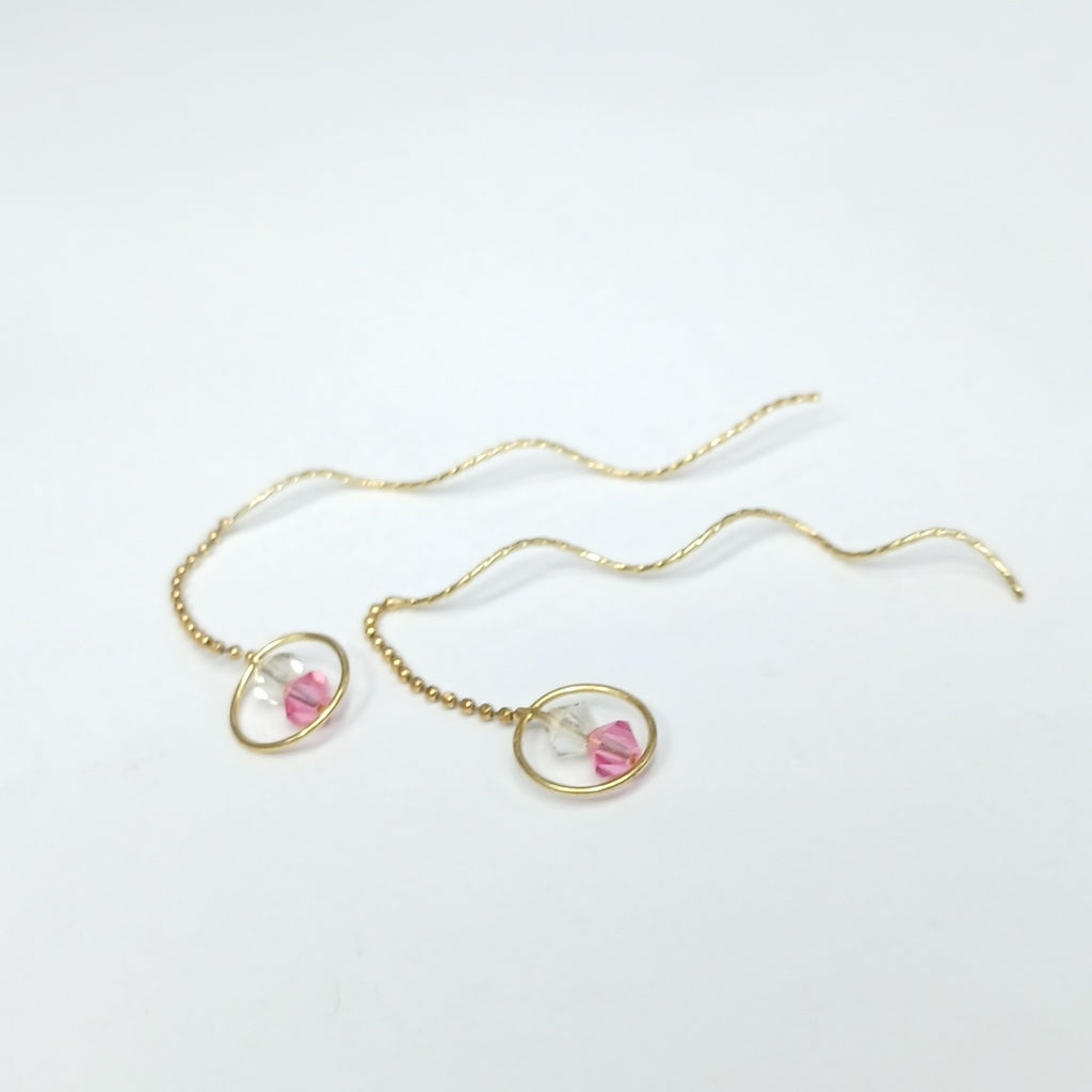 VIOLADORES PAR ORO 14 K 1.3 GRMS (SEMINUEVO)