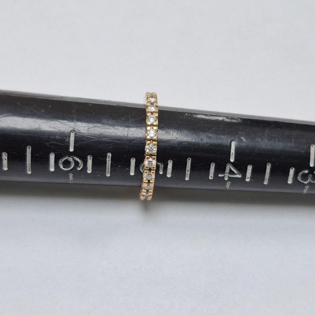 MEDIA CHURUMBELA ORO 18 K 3.4 GRMS (SEMINUEVO)