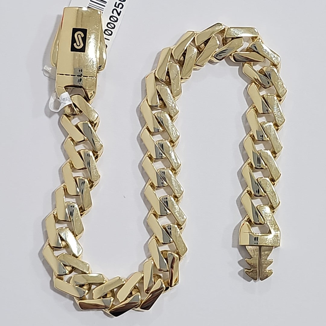 PULSERA MONACO ORO 14K 9.6 (NUEVO)