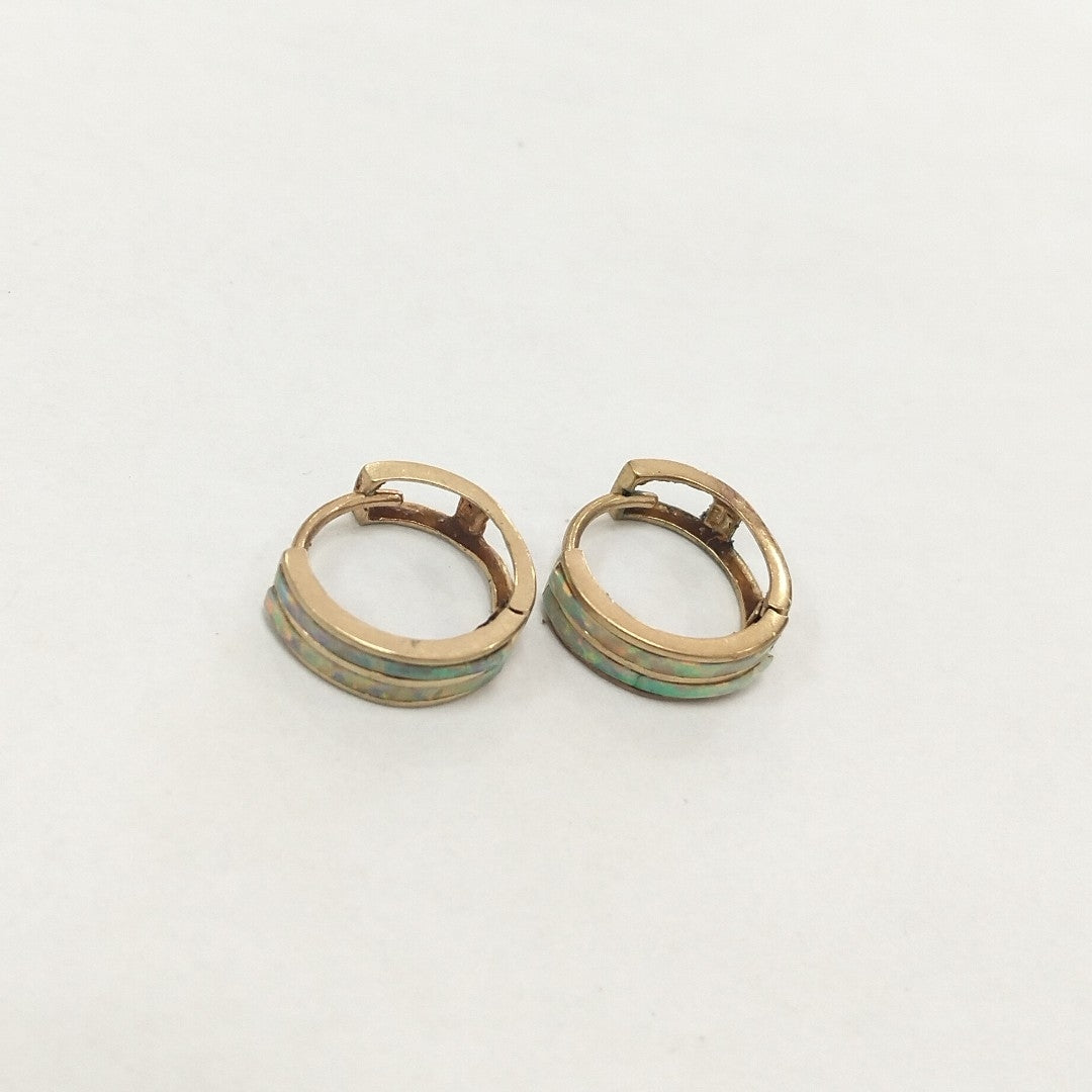 ARETES PAR ORO 10 K 1.5 GRMS (SEMINUEVO)