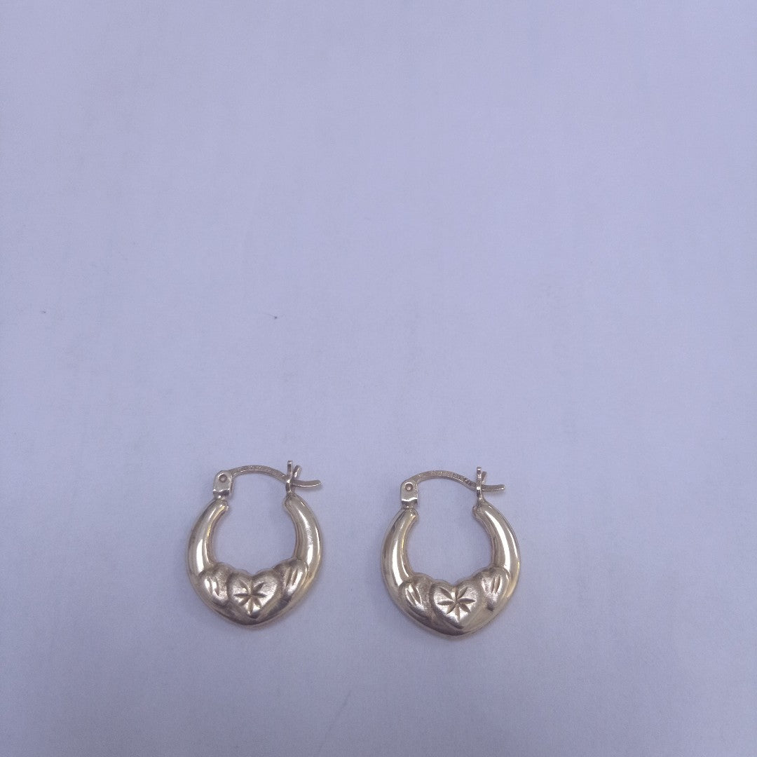 ARRACADAS PAR ORO 14 K 1.9 GRMS (SEMINUEVO)