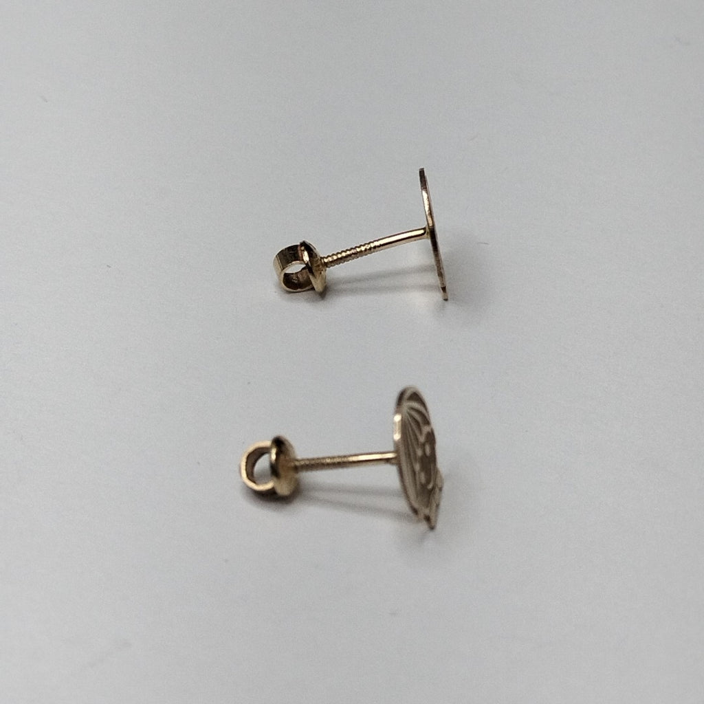 ARETES PAR ORO 14 K 0.9 GRMS (SEMINUEVO)