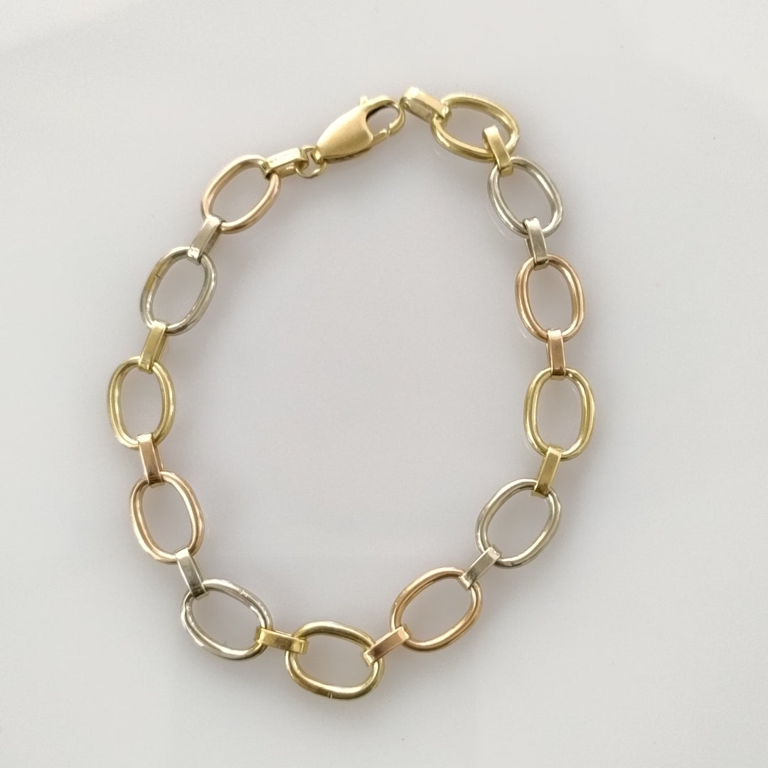 PULSERA ORO 14 K 9.3 GRMS (SEMINUEVO)