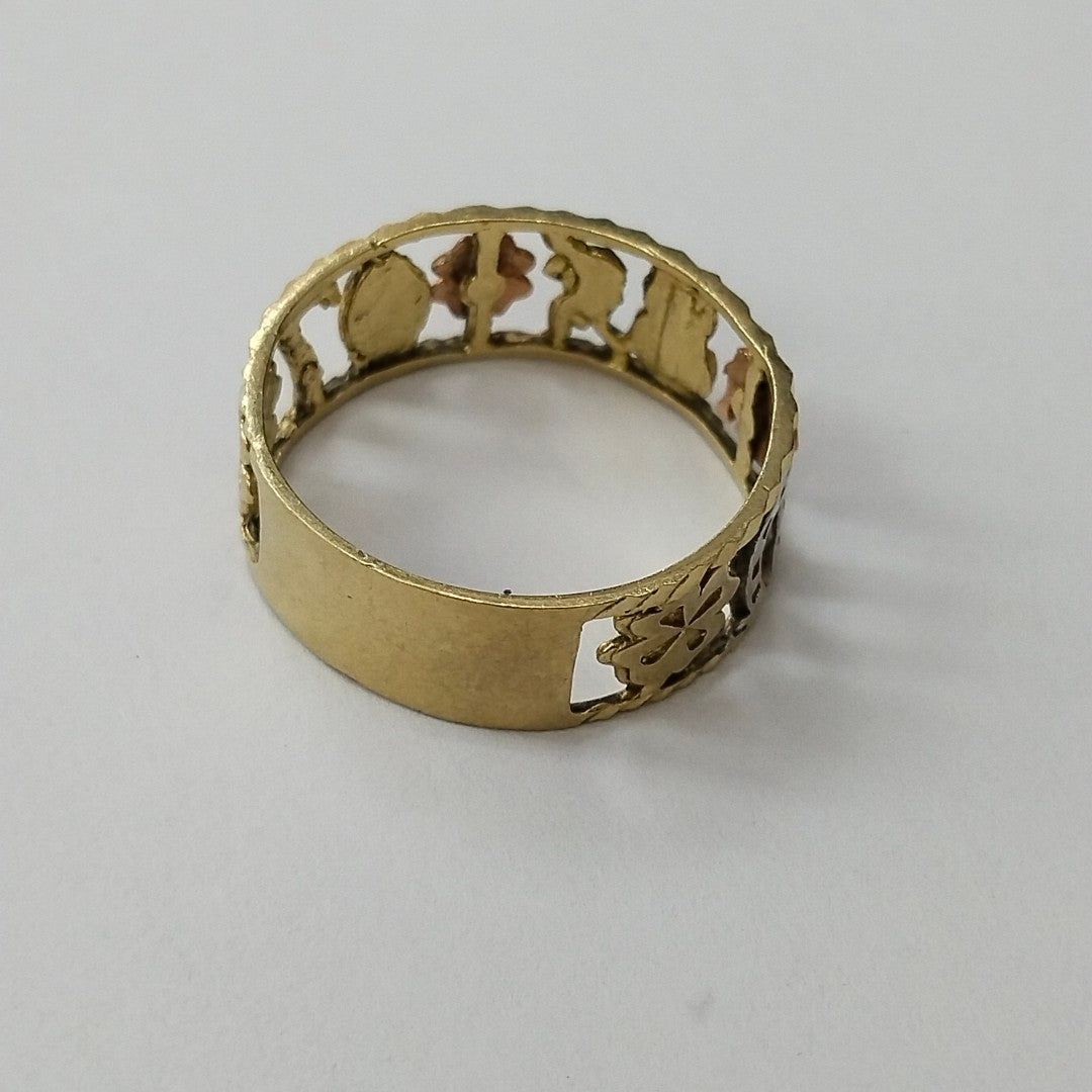 ANILLO ORO 14 K 3.2 GRMS (SEMINUEVO)