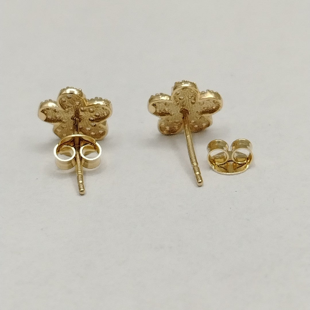 BROQUELES ORO 14K 1.8 (NUEVO)