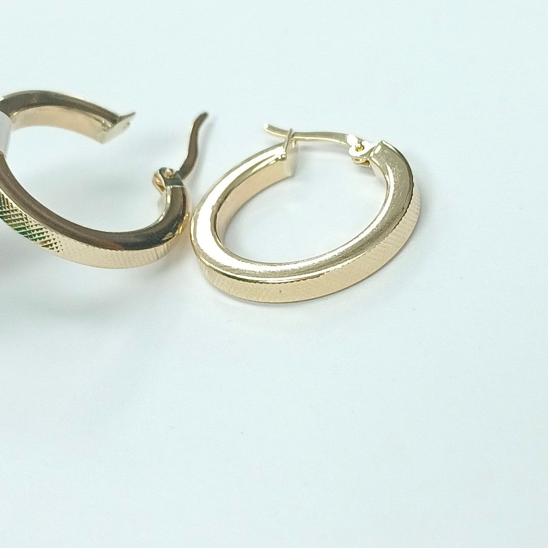 ARRACADAS ORO 10K 2.3 (NUEVO)