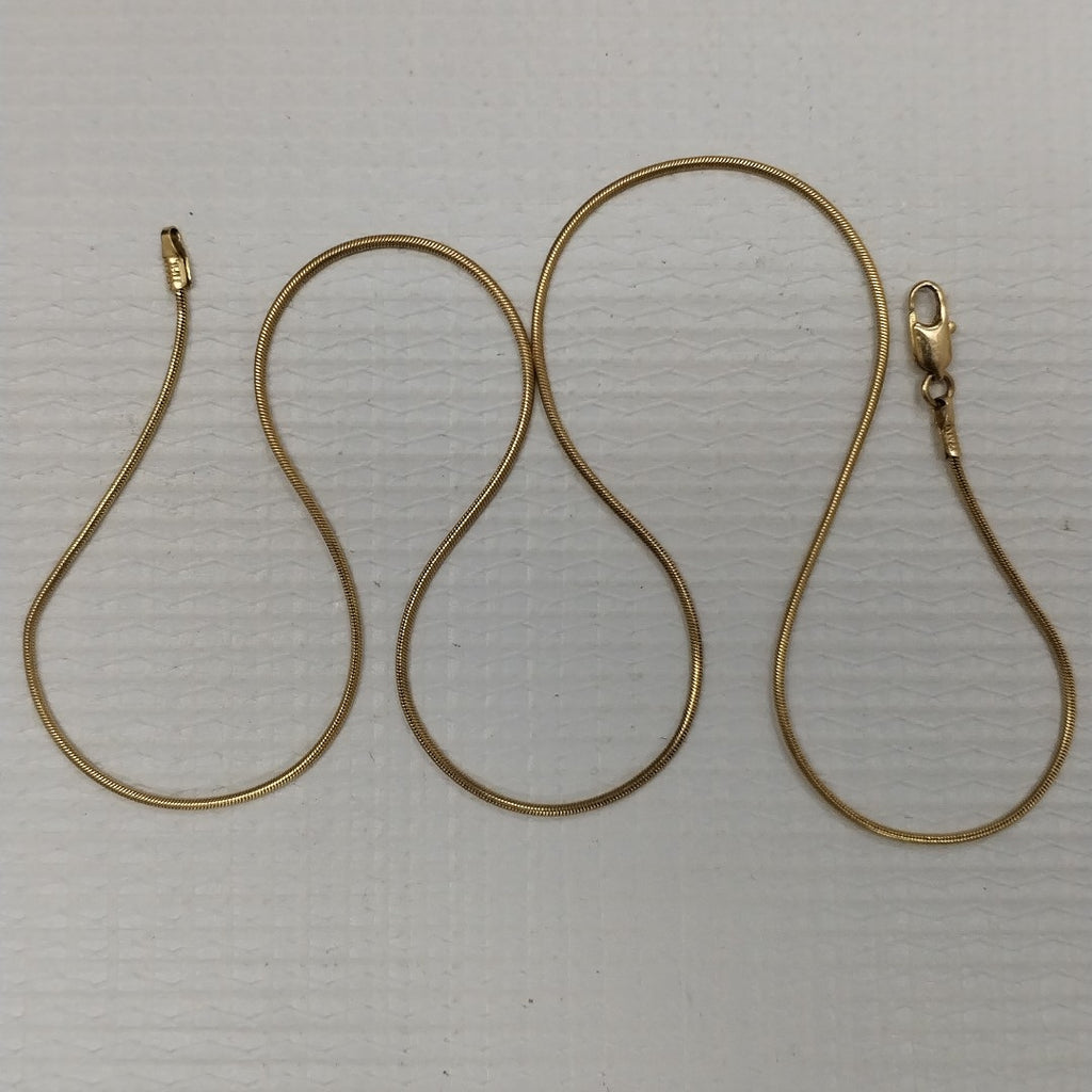 CADENA ORO 14 K 3.9 GRMS (SEMINUEVO)