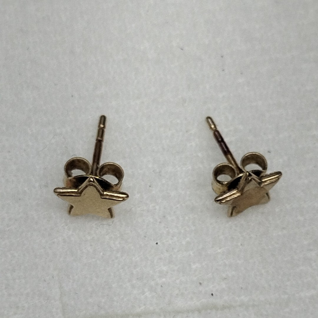 BROQUELES PAR ORO 14 K 0,90 GRMS (SEMINUEVO)