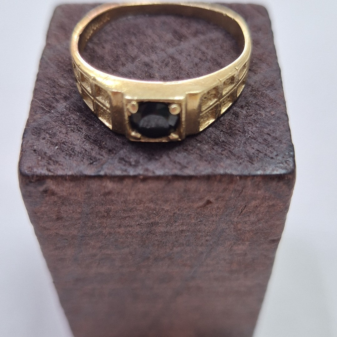 ANILLO ORO 10 K 2.5 GRMS (SEMINUEVO)