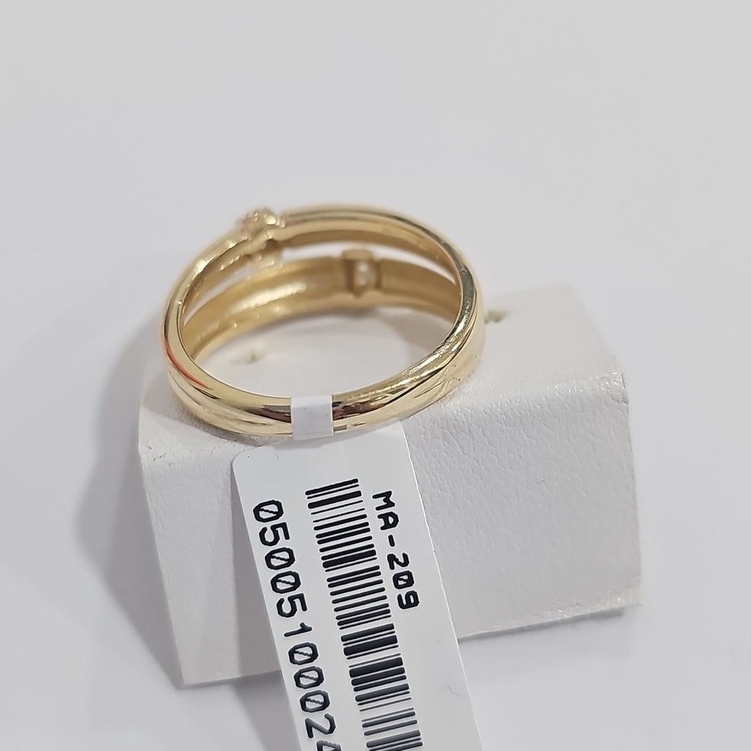 ANILLOS DAMA ORO 14K 2 (NUEVO)