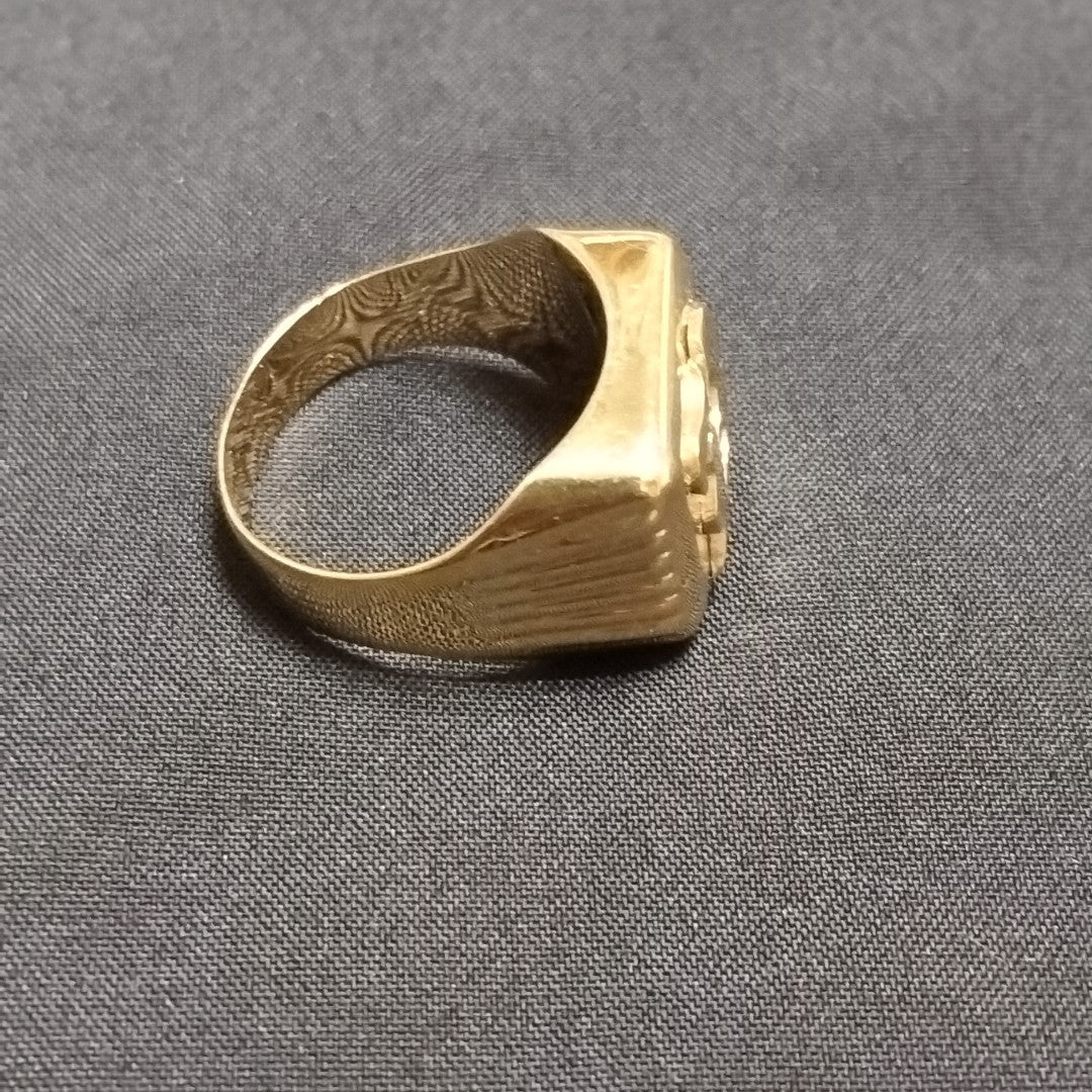ANILLO ORO 10 K 4.9 GRMS (SEMINUEVO)