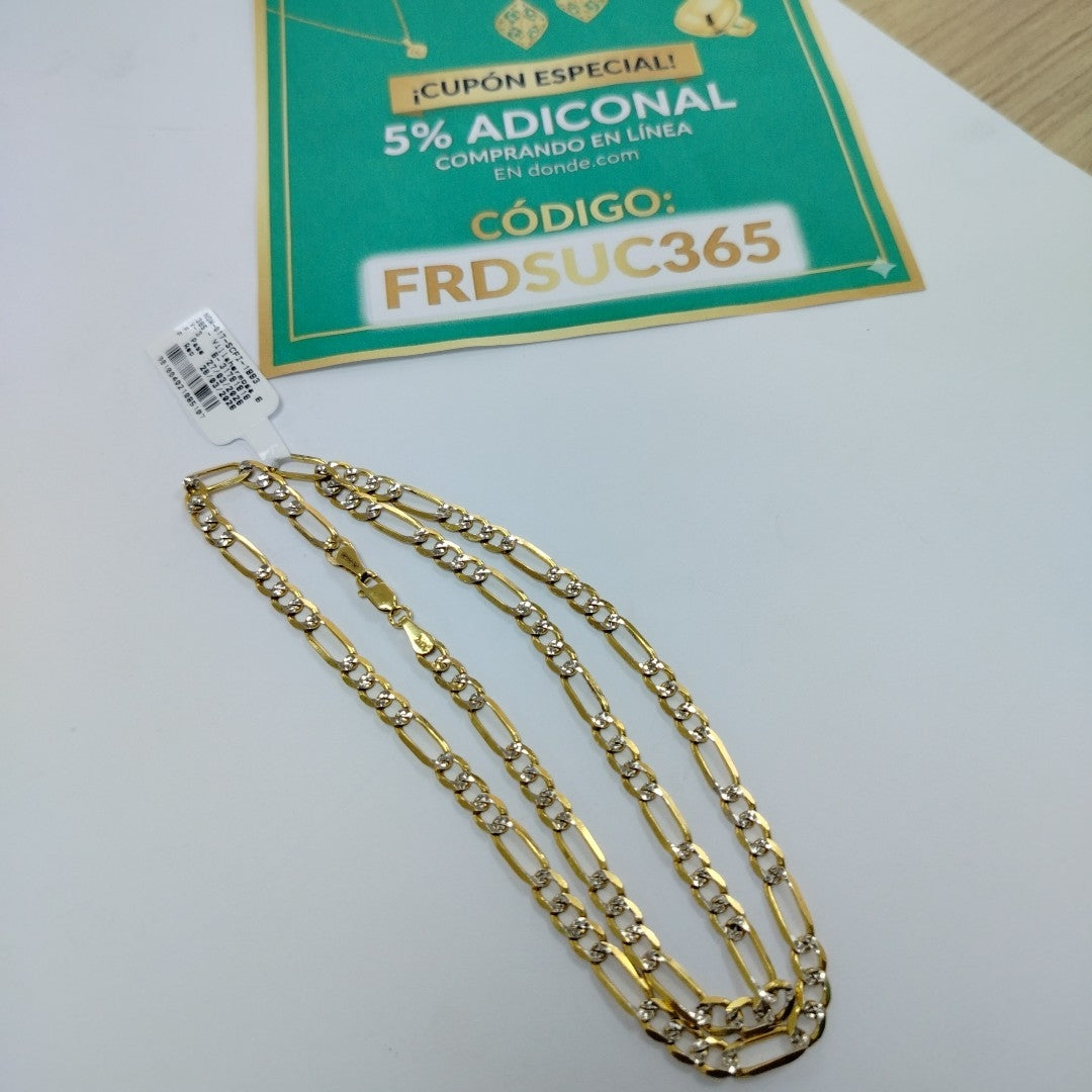 CADENA ORO, RODIADO 14 K 16.3 GRMS (SEMINUEVO)
