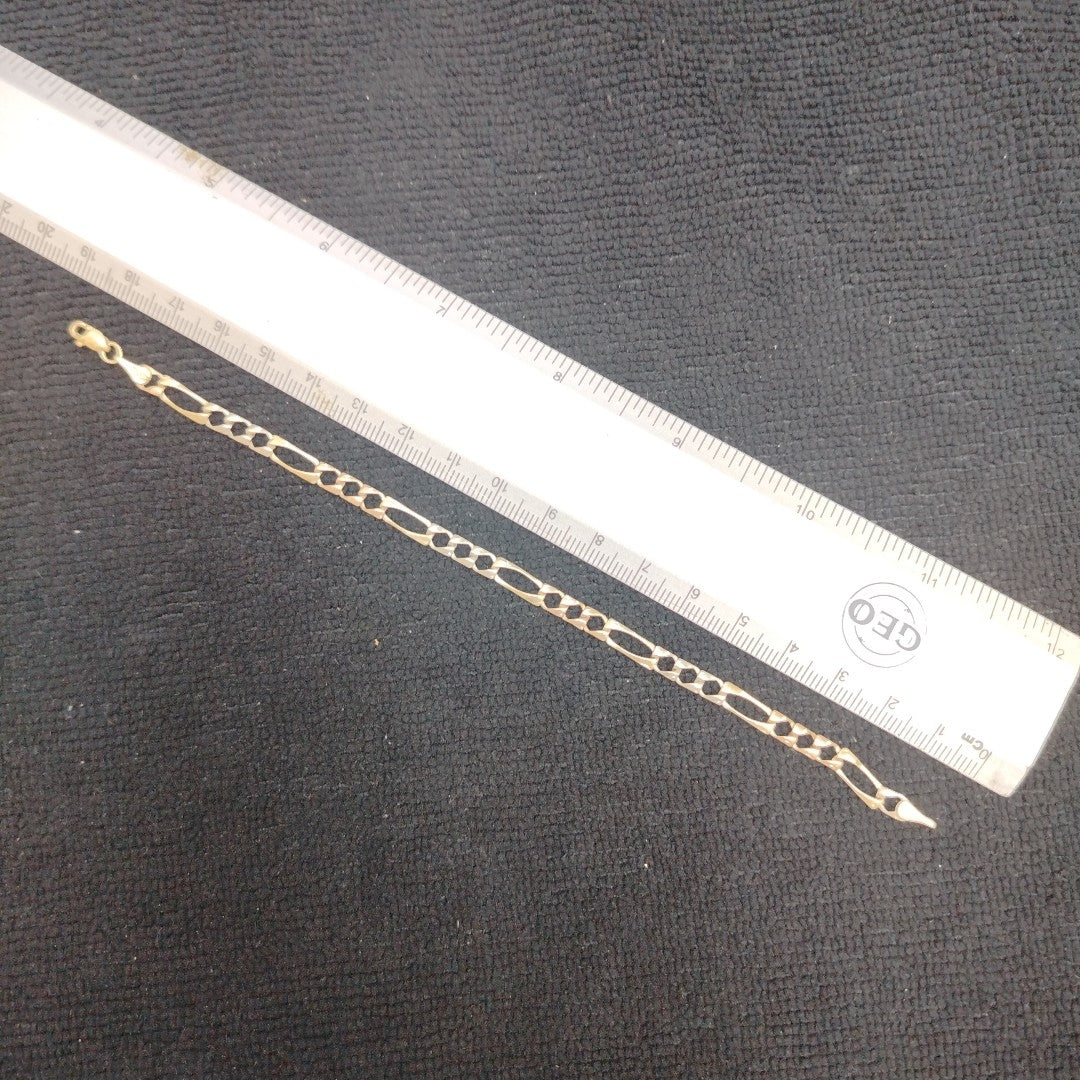 PULSERA ORO COMBINADO 10 K 2.5 GRMS (SEMINUEVO)