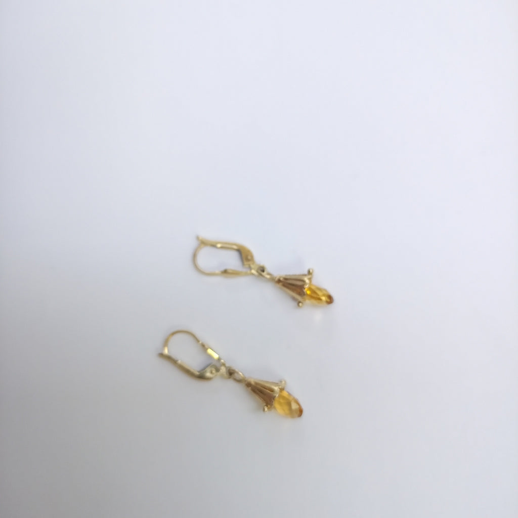 ARETES PAR ORO 14 K 3,00 GRMS (SEMINUEVO)