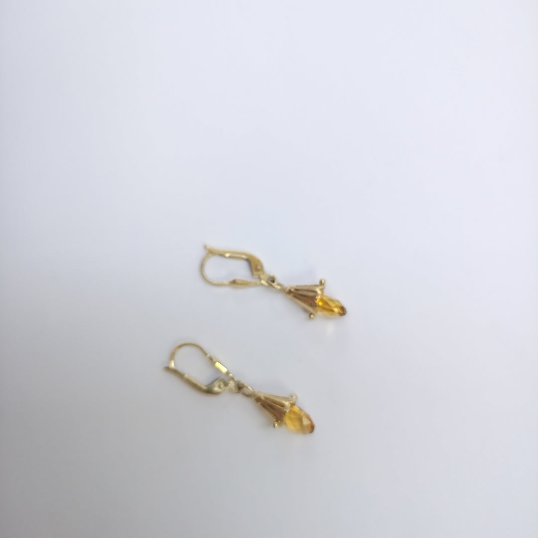 ARETES PAR ORO 14 K 3,00 GRMS (SEMINUEVO)