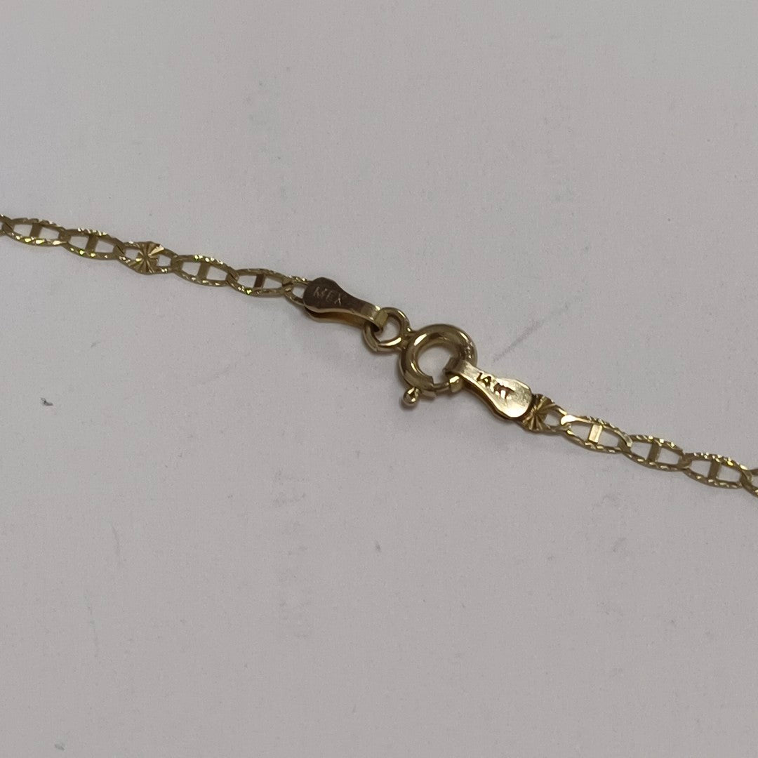 CADENA ORO 14 K 1,80 GRMS (SEMINUEVO)