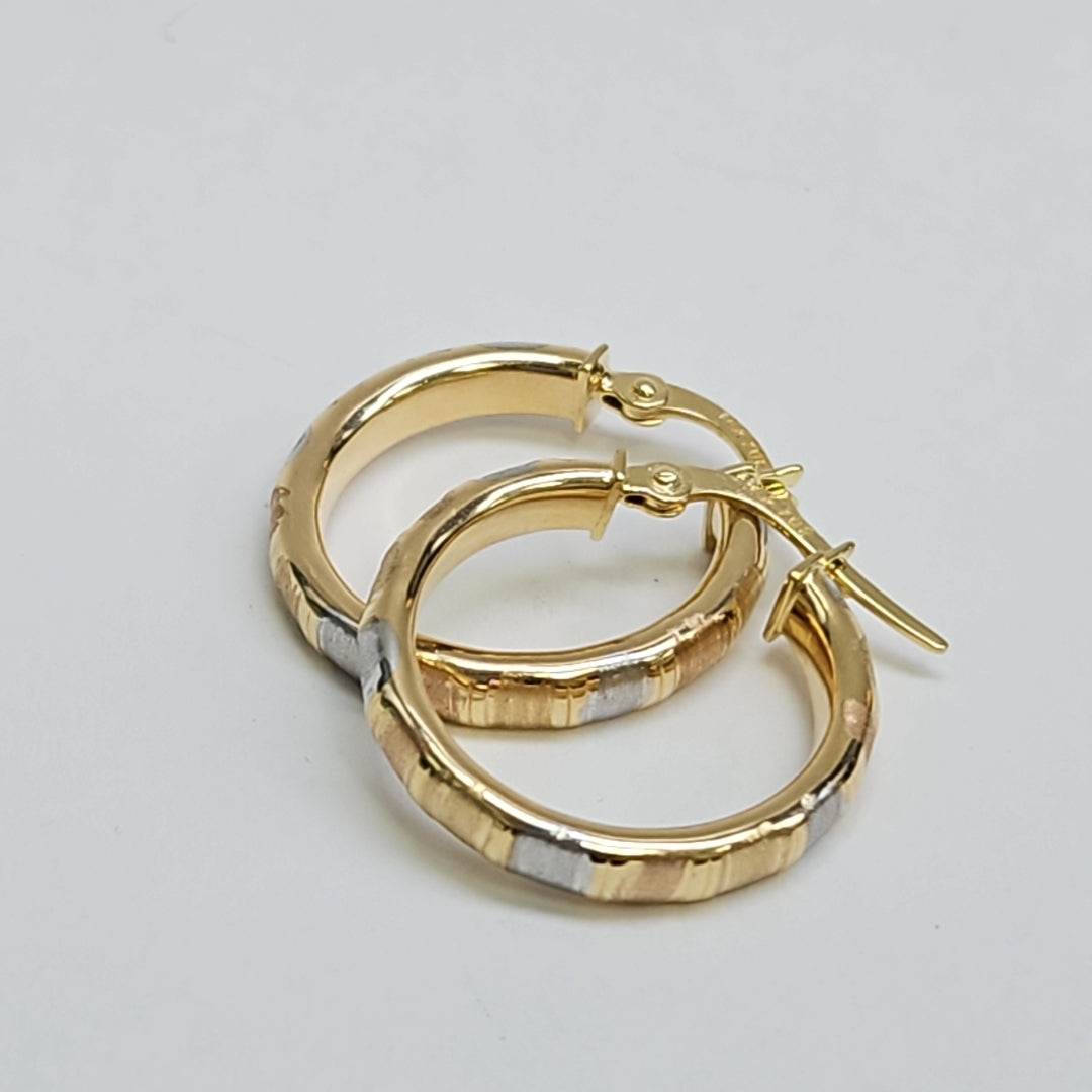 ARRACADAS ORO 10K 1.7 (NUEVO)