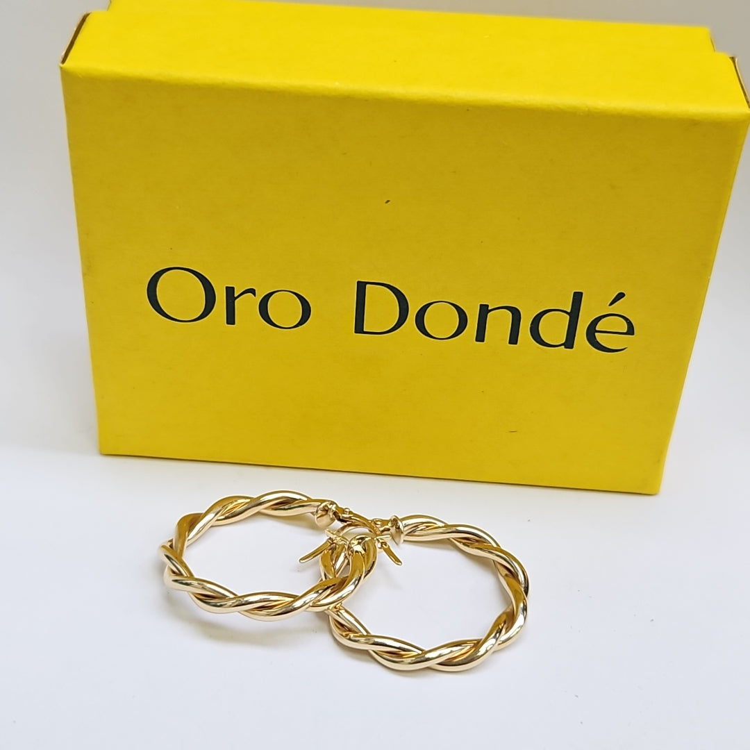 ARRACADAS ORO 10K 2.2 (NUEVO)