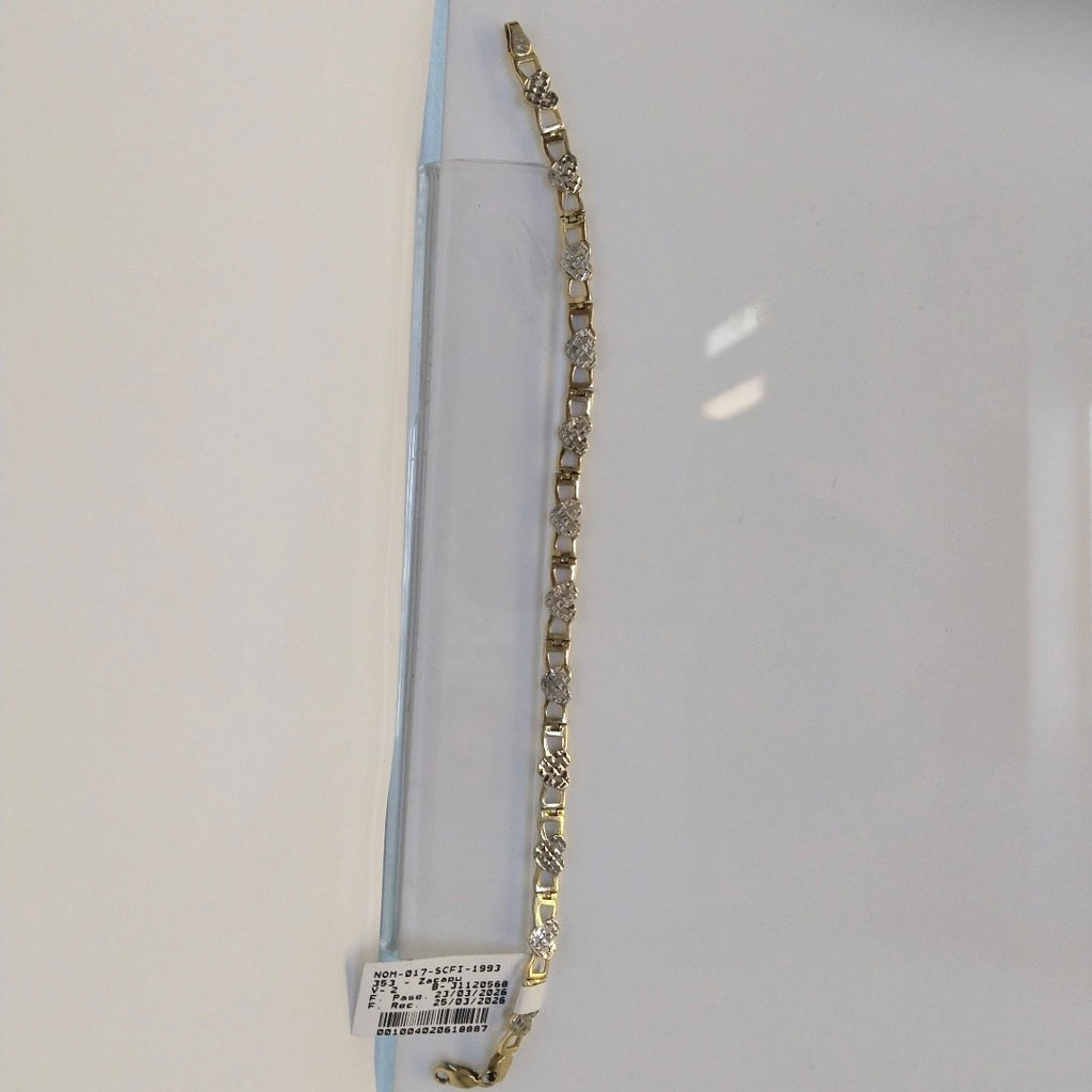 PULSERA ORO 14 K 5.9 GRMS (SEMINUEVO)