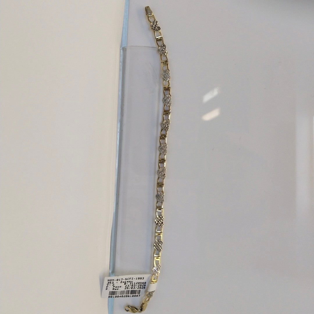 PULSERA ORO 14 K 5.9 GRMS (SEMINUEVO)