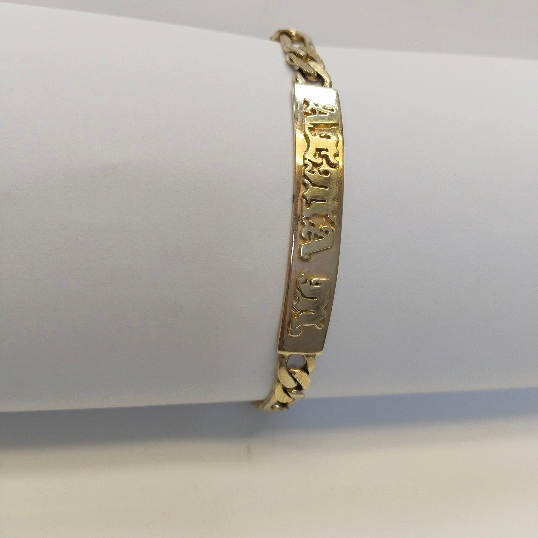 ESCLAVA ORO 14 K 17.4 GRMS (SEMINUEVO)