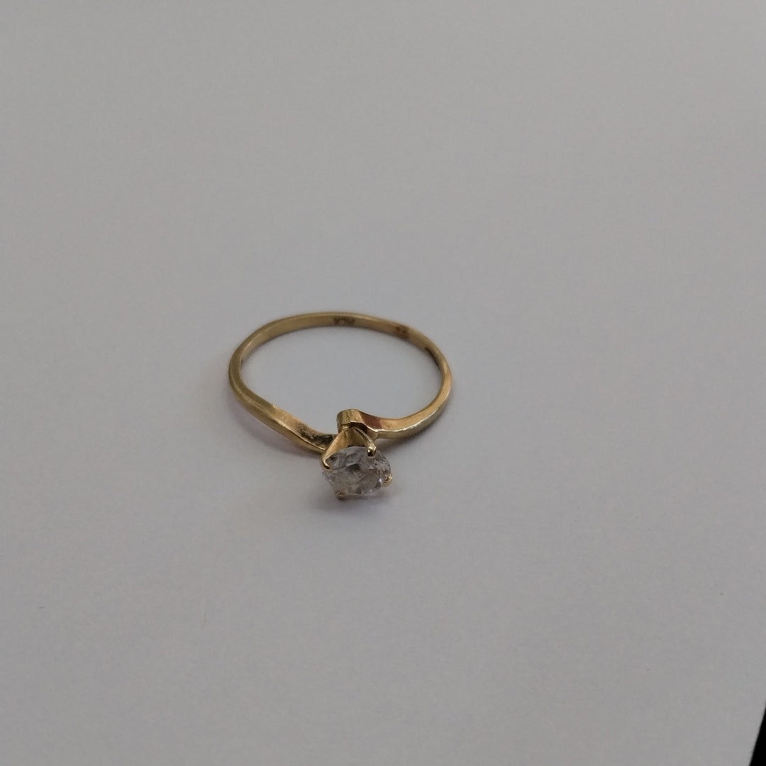 ANILLO ORO 10 K 1,10 GRMS (SEMINUEVO)
