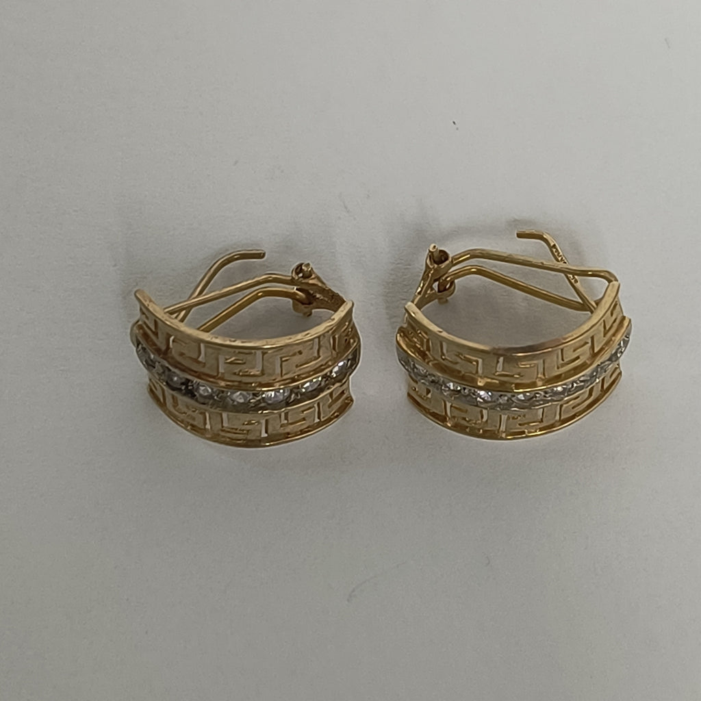 ARETES PAR ORO 10 K 3,80 GRMS (SEMINUEVO)