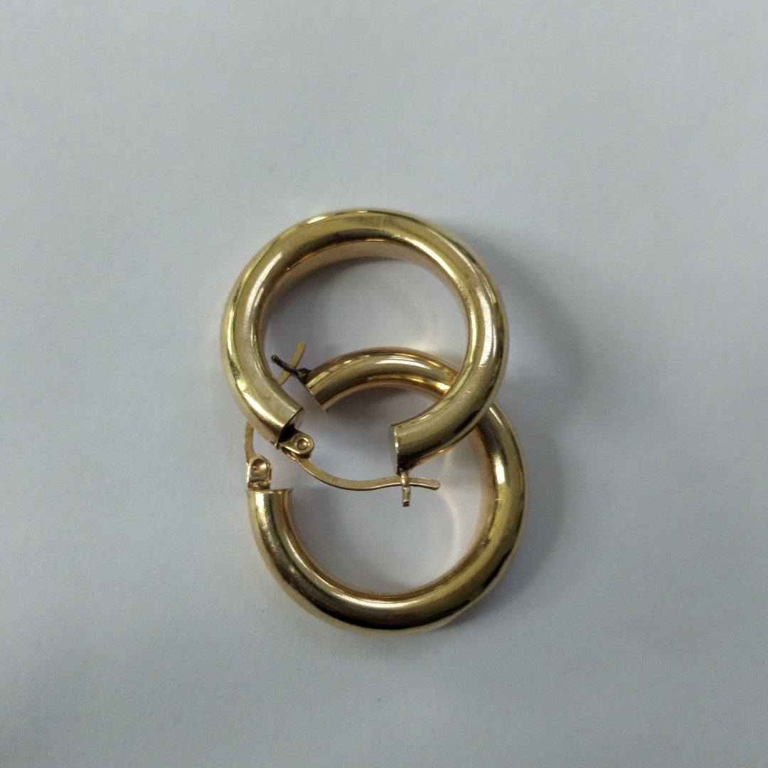ARRACADAS PAR ORO 14 K 4.2 GRMS (SEMINUEVO)