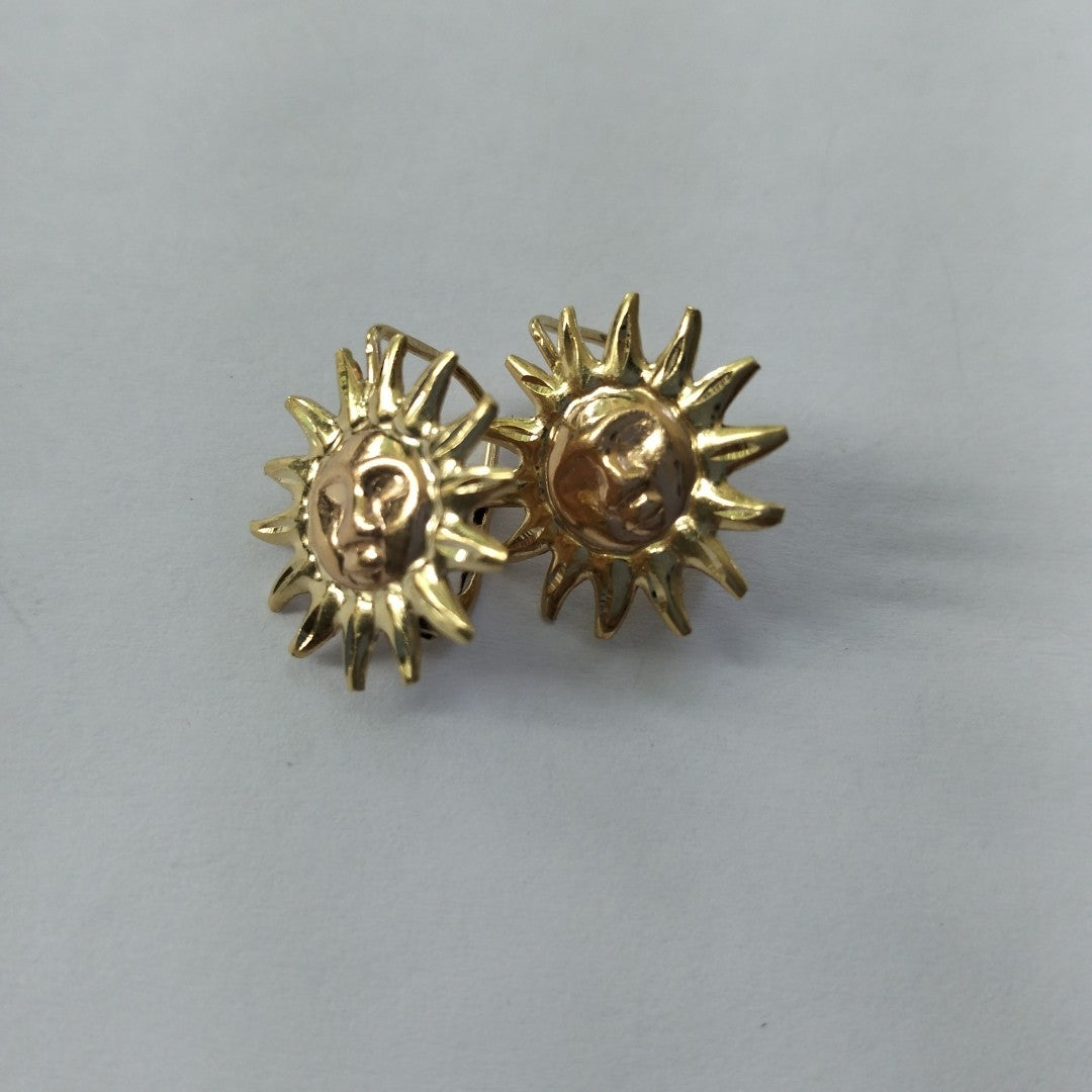ARETES PAR ORO 14 K 3,10 GRMS (SEMINUEVO)