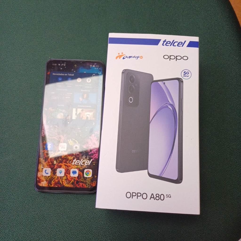 CELULAR OPPO  A80 5G CPH2639 (2024) 256 GB 8 GB RAM (SEMINUEVO)