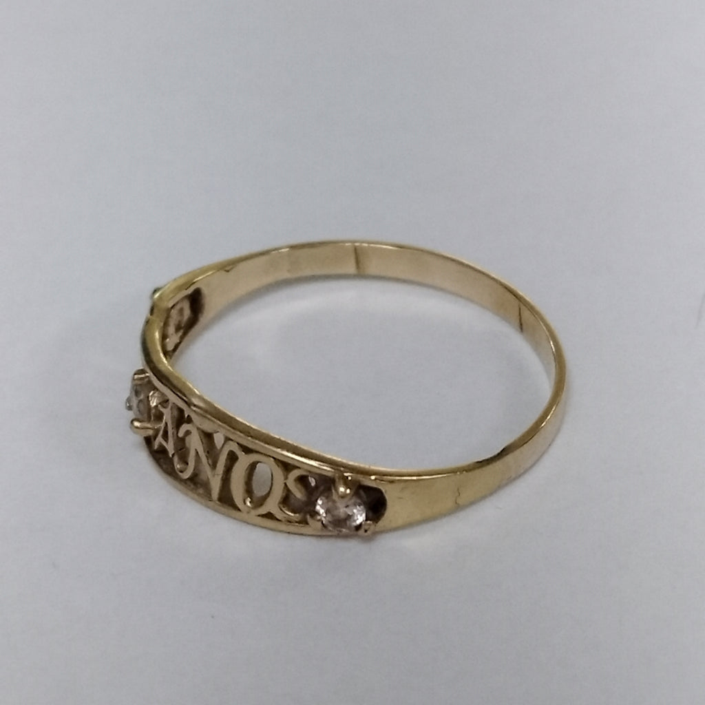 ANILLITO ORO 10 K 1 GRMS (SEMINUEVO)