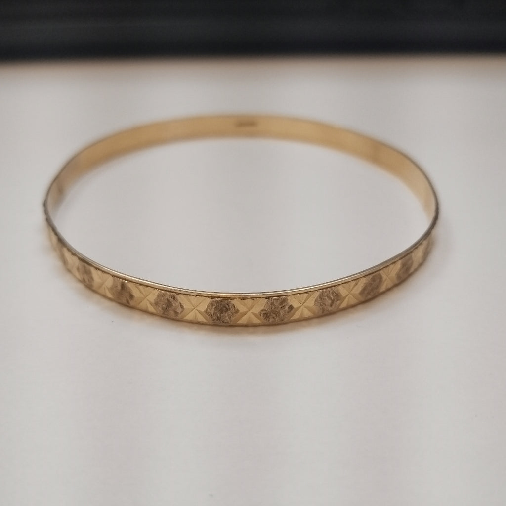 PULSERA RIGIDA ORO 14 K 8.1 GRMS (SEMINUEVO)