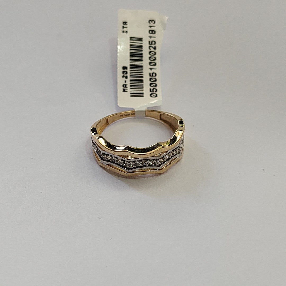 ANILLOS DAMA ORO 14K 2.8 (NUEVO)
