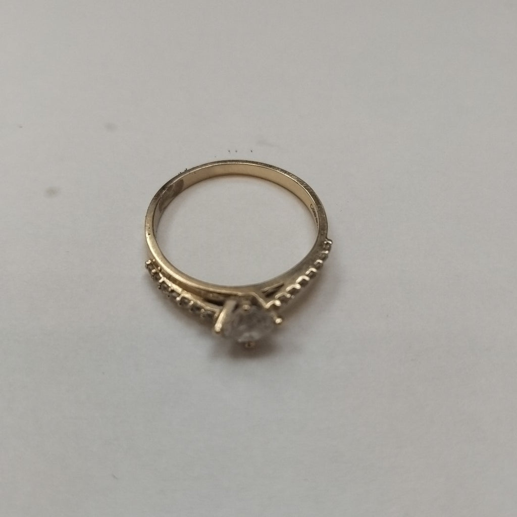 SOLITARIO ORO 14 K 2 GRMS (SEMINUEVO)