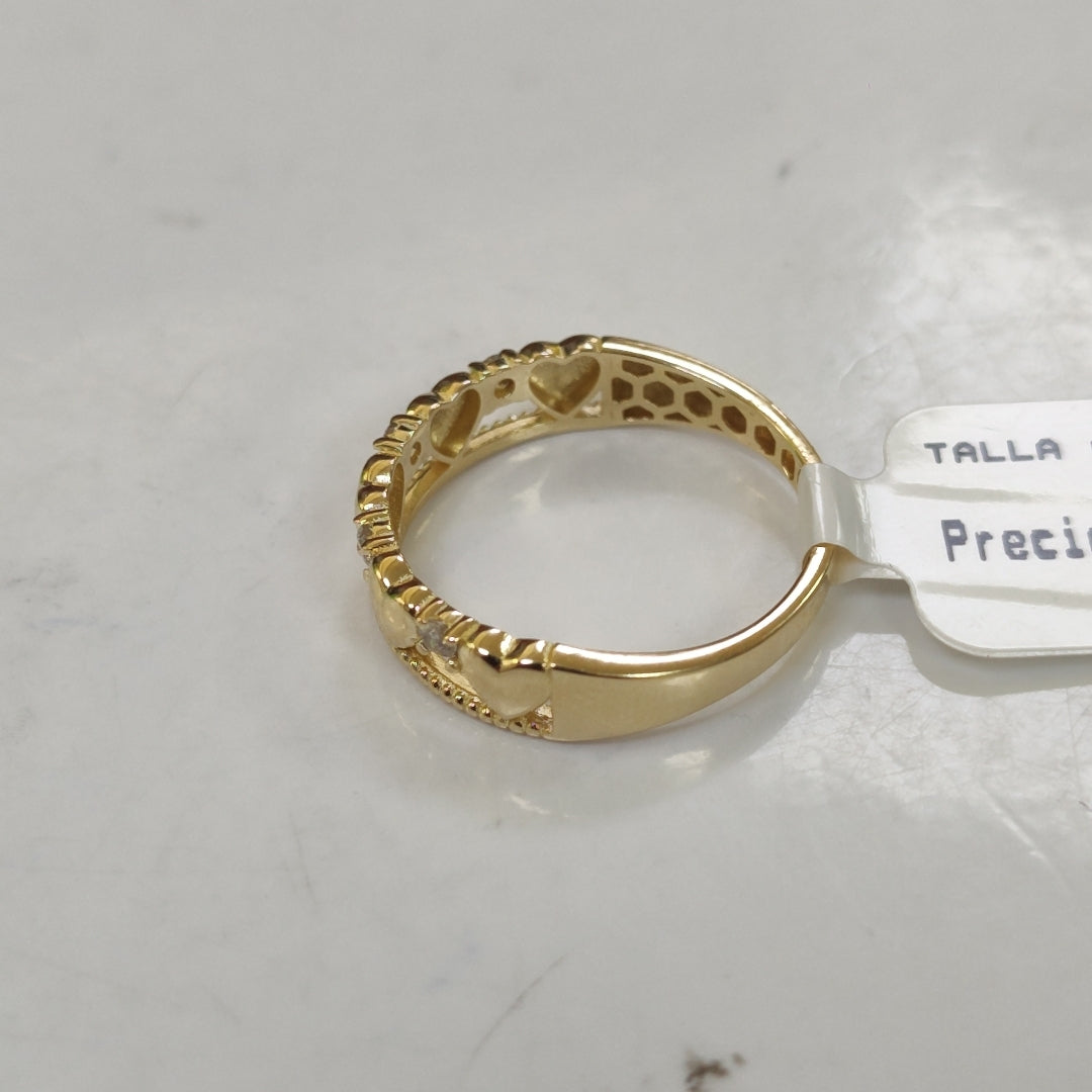 ANILLOS DAMA ORO 14K 2 (NUEVO)