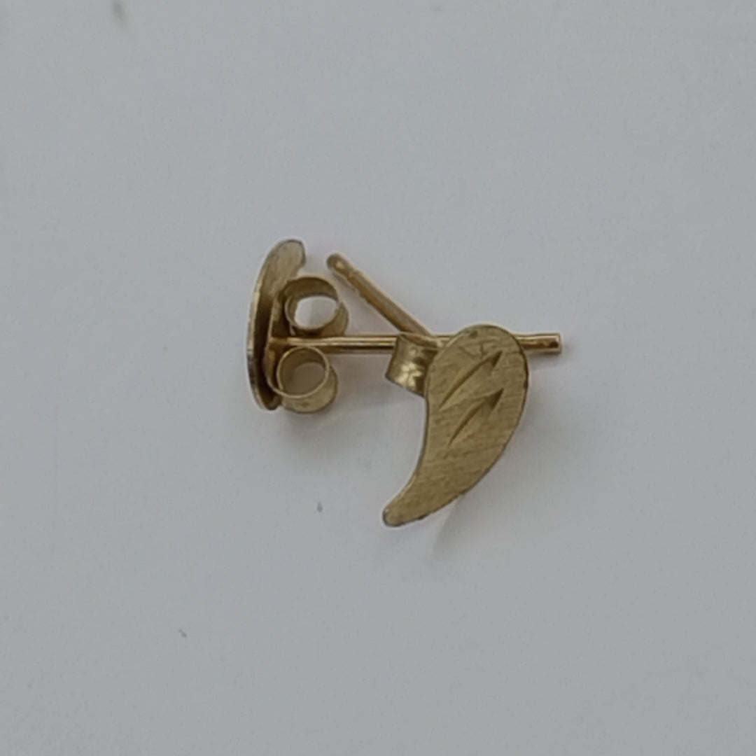 BROQUELES PAR ORO 14 K 0.3 GRMS (SEMINUEVO)