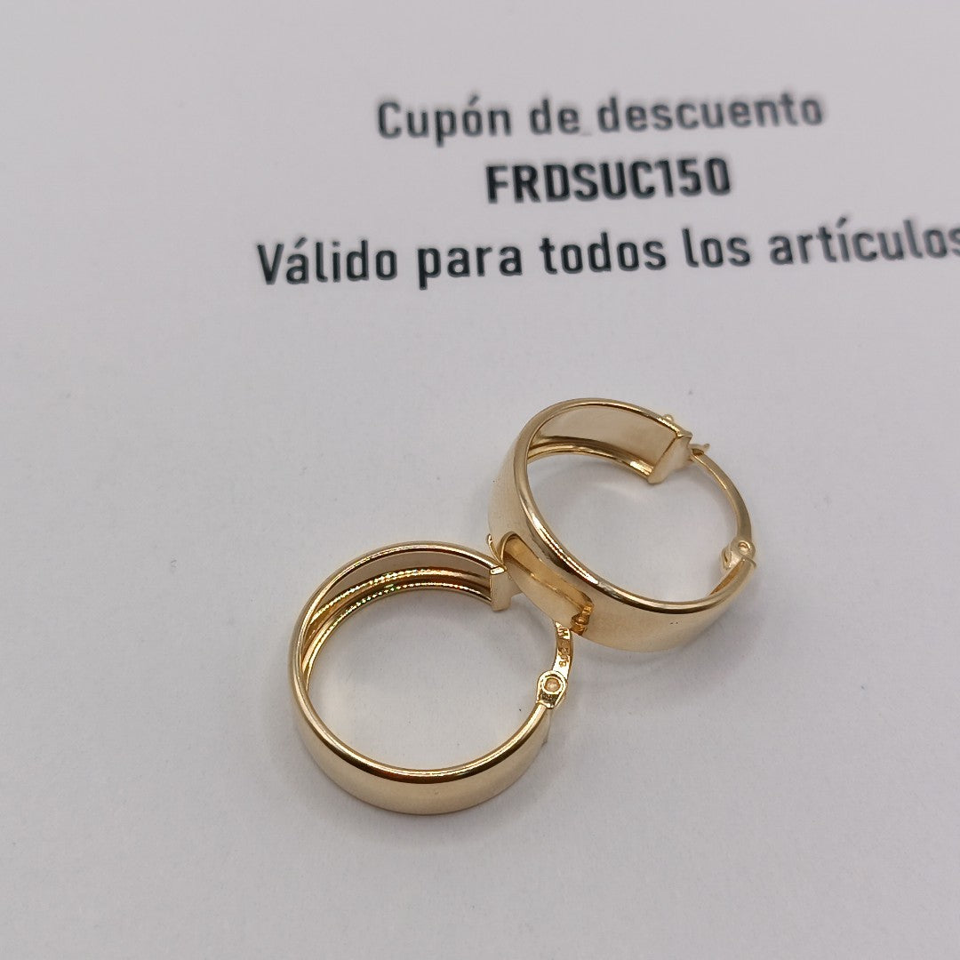 ARRACADAS ORO 10K 1.6 (NUEVO)