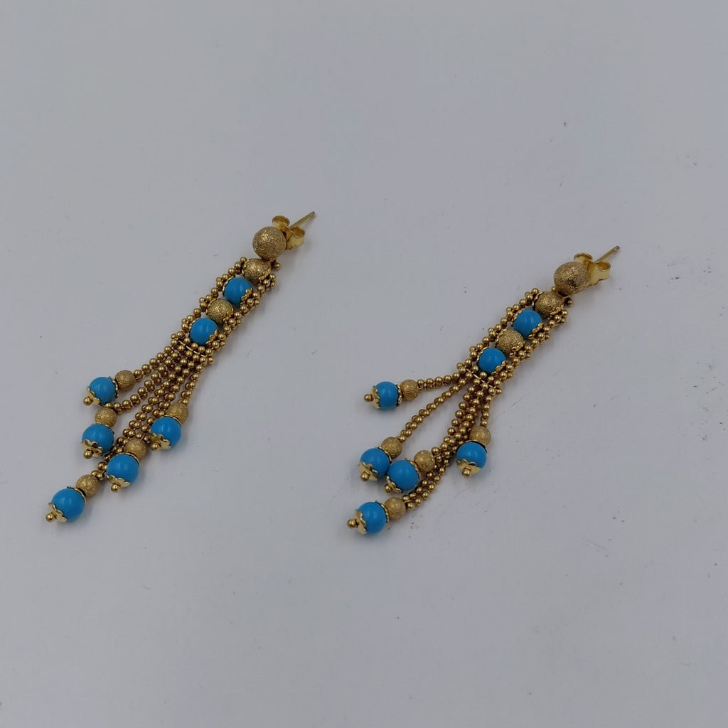 ARETES PAR ORO 14 K 7.7 GRMS (SEMINUEVO)